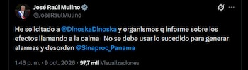 Terremoto en Panamá