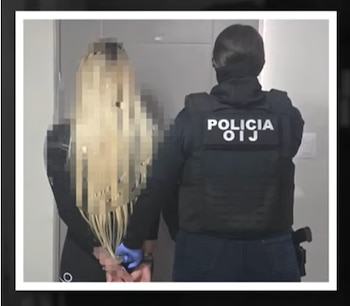 El Organismo de Investigación Judicial detuvo a Roxana Zeledón en Desamparados por su presunta colaboración en la huida de la sospechosa.