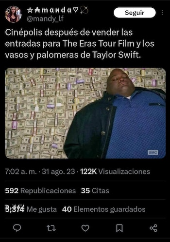 Los memes sobre "The Eras