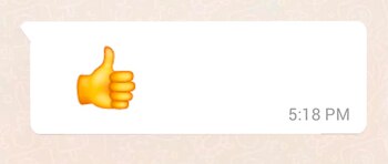 La respuesta emoji de Jorge