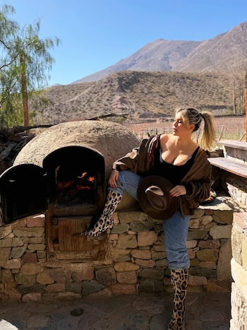 Wanda Nara aprovechó su viaje