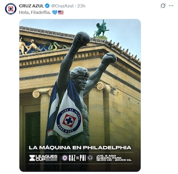 Una visita turística terminó convirtiéndose en tendencia por la famosa superstición ligada a la estatua de Rocky Balboa.
