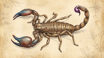 Cómo tres tipos de metales pueden reforzar las pinzas y aguijones de los escorpiones