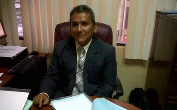 El agente fiscal Federico Estrella