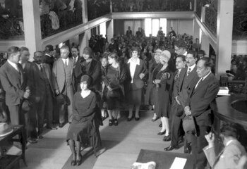 María Teresa Landa en el