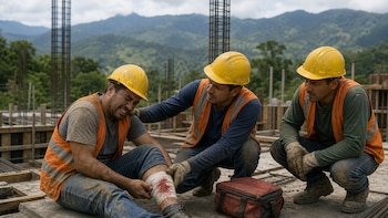 Construcción registra 44 accidentes laborales por día en Costa Rica pese a baja de 3.5%