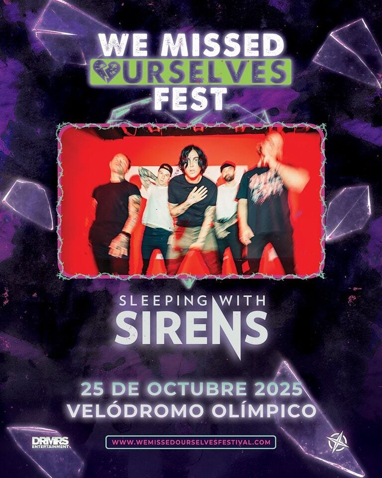 Sleeping With Sirens regresa a México.(Facebook We Missed Ourselves Fest)