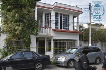 En el domicilio cateado se