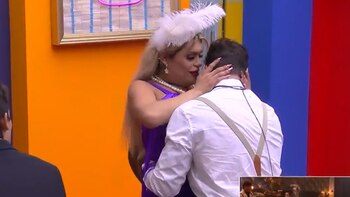 Nicola Porcella y Wendy Guevara