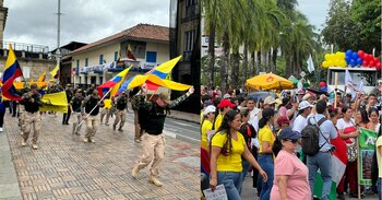 Ciudadanos se congregaron en varias