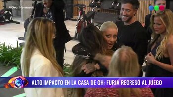 Furia saludó uno por uno