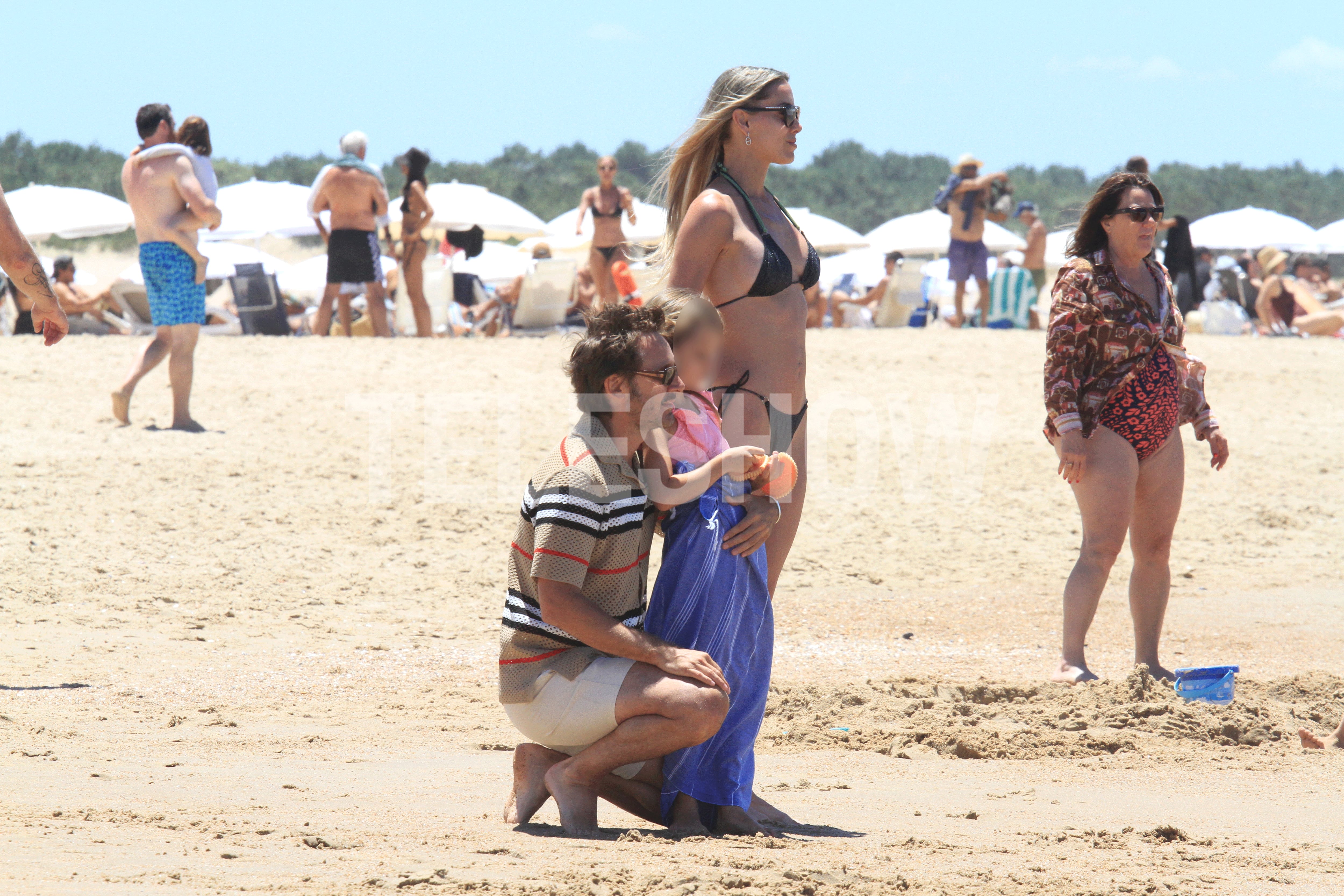 La postal familiar se dio sin buscar la cámara, como un recorte espontáneo de vacaciones