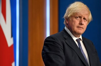 El primer ministro Boris Johnson