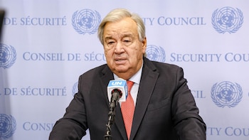 Guterres asegura que 2.500 niños