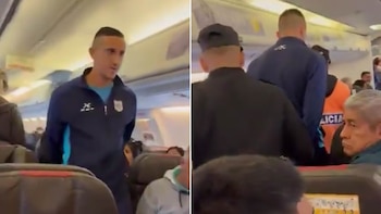 Detuvieron a un futbolista arriba de un avión luego de que amenazara con tener una bomba