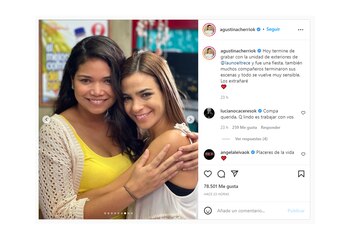 El emotivo posteo de Agustina