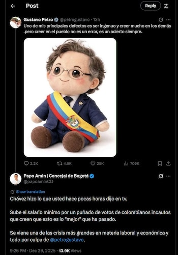 Papo Amín se fue en