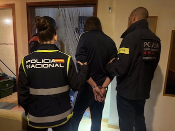 El exconcursante de Gran Hermano Carlos Navarro 'El Yoyas' es detenido en un dispositivo conjunto de Mossos d'Esquadra y Policía Nacional. (POLICÍA NACIONAL).