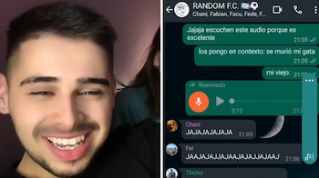 Un joven compartió la insólita reacción de su padre ante la muerte de su gata. (TikTok)