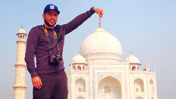 Diego Nadaya, como un turista