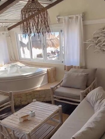 Aquí se hospedan Flor y