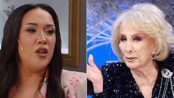 La inesperada reacción de Evelyn Botto cuando Mirtha Legrand le preguntó si se casaría con Fede Bal