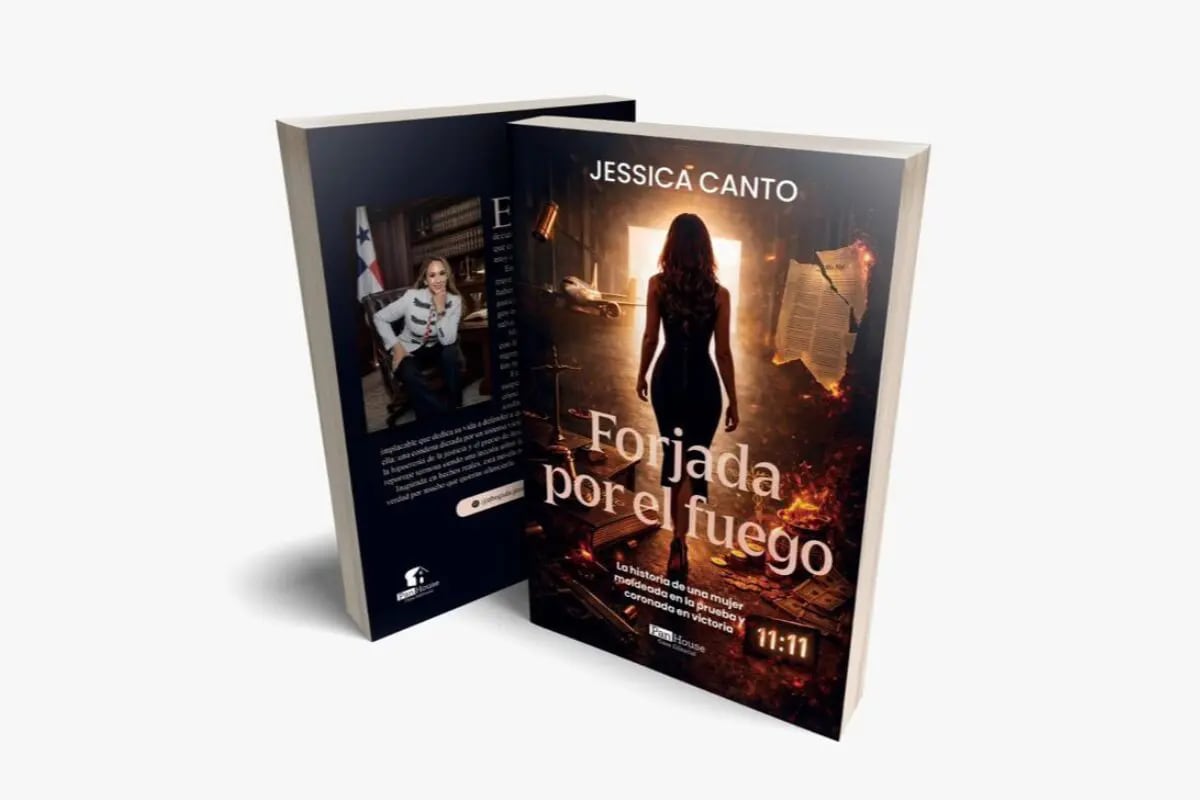 En la Feria Internacional del Libro de Bogotá (FILBo) 2026, la abogada y escritora Jessica Canto presentó su nueva novela, Forjada por el fuego.