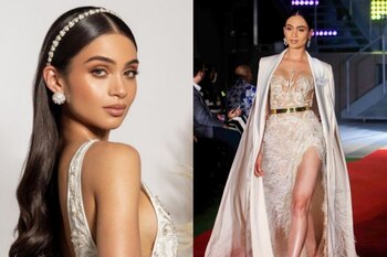 Paula Montes, representante de Perú,