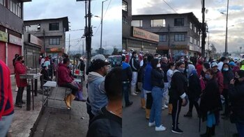 Por altos precios de la carne, vendedores bloquearon la autopista Sur en Bogotá