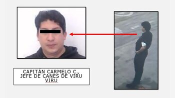 El capitán Carmelo C., jefe