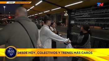 Robo, forcejeos y corridas: el momento de tensión que se vivió durante un móvil de televisión en Constitución