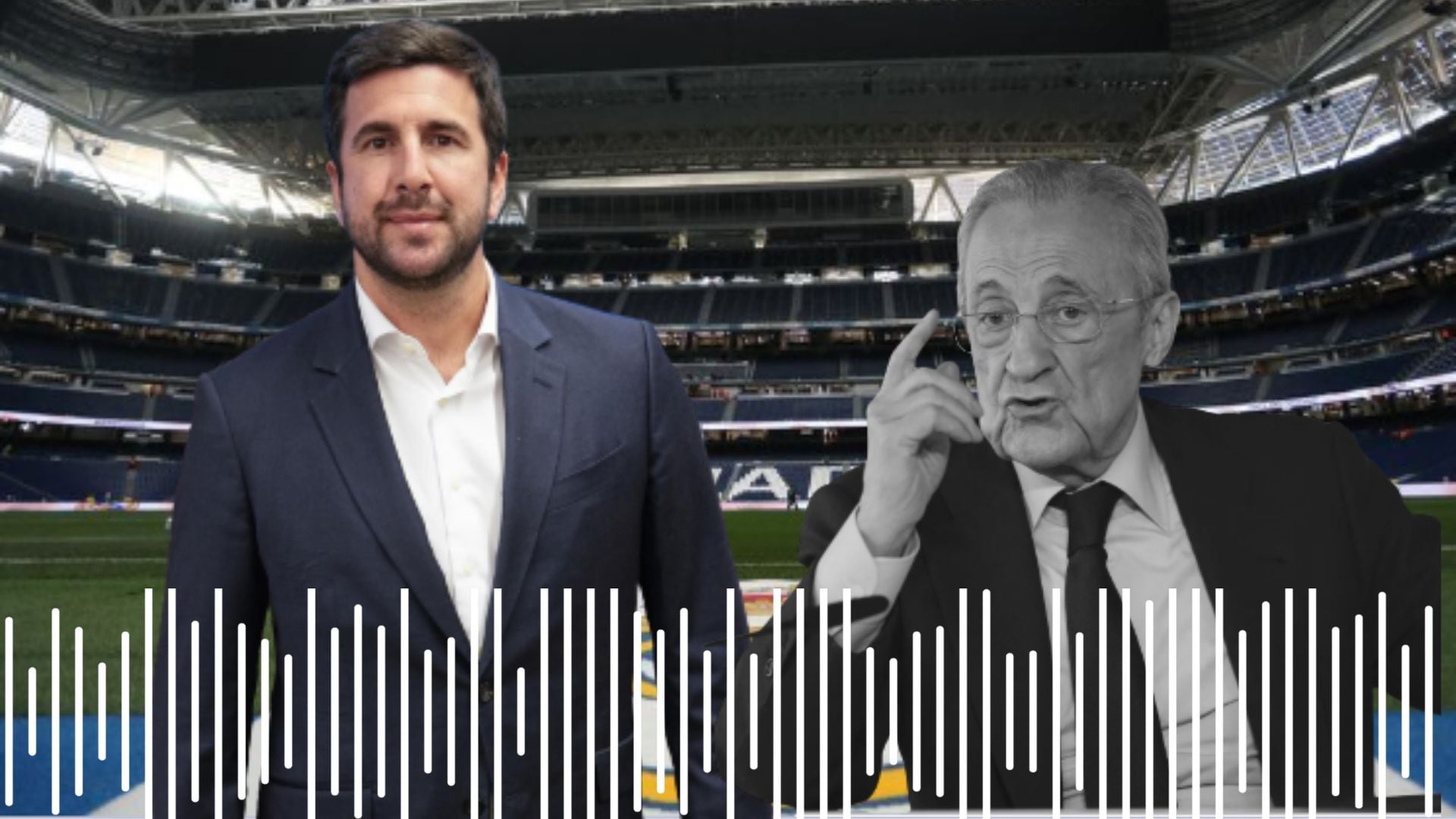 Cómo los audios de Florentino sentenciaron sus apoyos: las “estafas” y “zoquetes” se unen a Riquelme. (Composición Infobae)