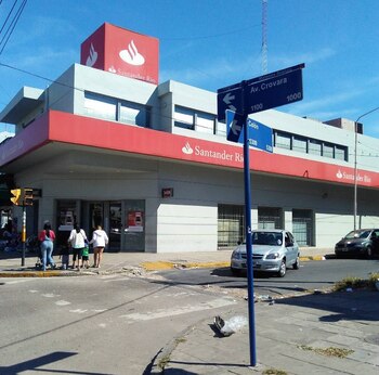 La sucursal de La Tablada