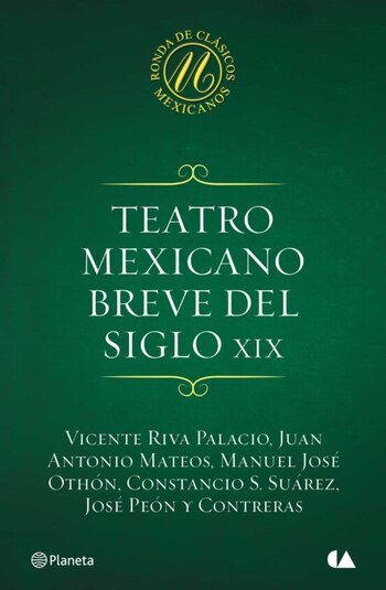 Portada del libro "Teatro mexicano