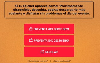 Entradas activadas para el Grupo
