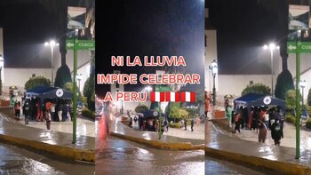 Video viral de hinchas celebraron