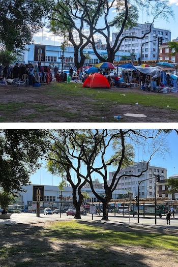 La Ciudad desaloj贸 a 5 mil manteros | Megaoperativo en Chacarita - Image 2