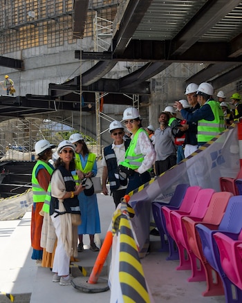 El complejo deportivo incluirá exclusivos palcos y zonas comerciales para entretenimiento. (X/ @estadioyuva)