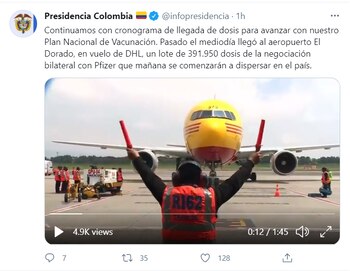 Llegada vacunas