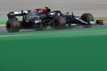 El finlandés Valtteri Bottas (Mercedes),