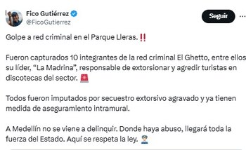 El alcalde de Medellín, Federico