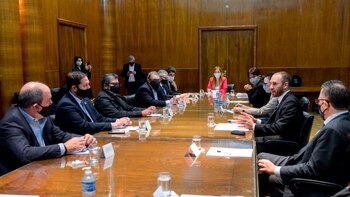 El ministro de Economía Martín