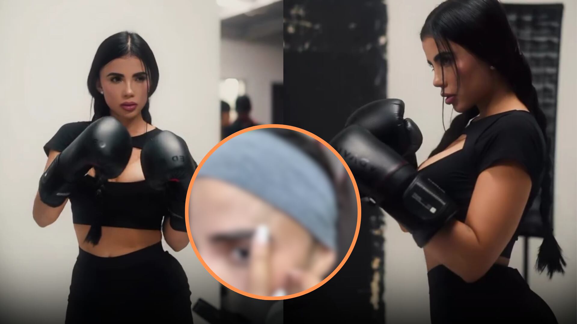 La paisa sufrió un accidente mientras se preparaba para la pelea contra Karely Ruíz - crédito @karinagarciaoficiall/ Instagram