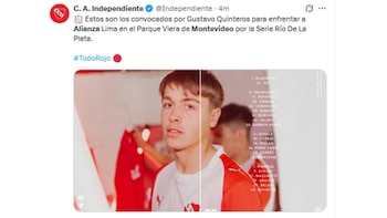 Independiente anunció su lista de