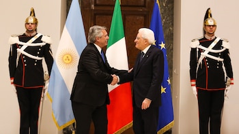 El presidente Alberto Fernández y