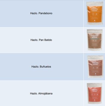 En la imagen, los productos