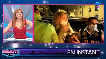 Magaly Medina expone antecedentes de