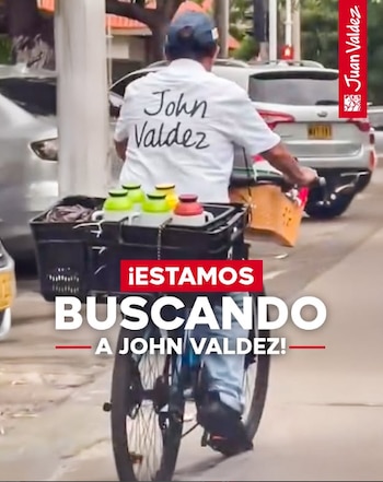 Juan Valdez le tendría una