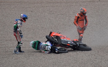 Los pilotos discutieron tras el