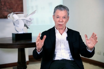 Santos desmontó el esfuerzo del Plan Colombia, 13 años de lucha implacable contra el narcotráfico, con muchísimos muertos, con un acuerdo con las Farc.. EFE/ Carlos Ortega